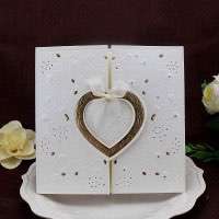 Embossing Card Cheap Wedding Invitation Wholesale Foil Printing 